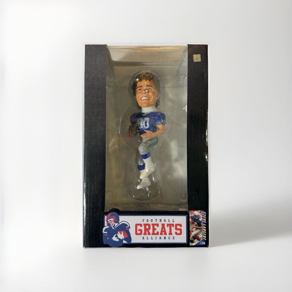 FOCO Football Greats Alliance Steve Largent Seattle Seahawks Bobblehead NIB New